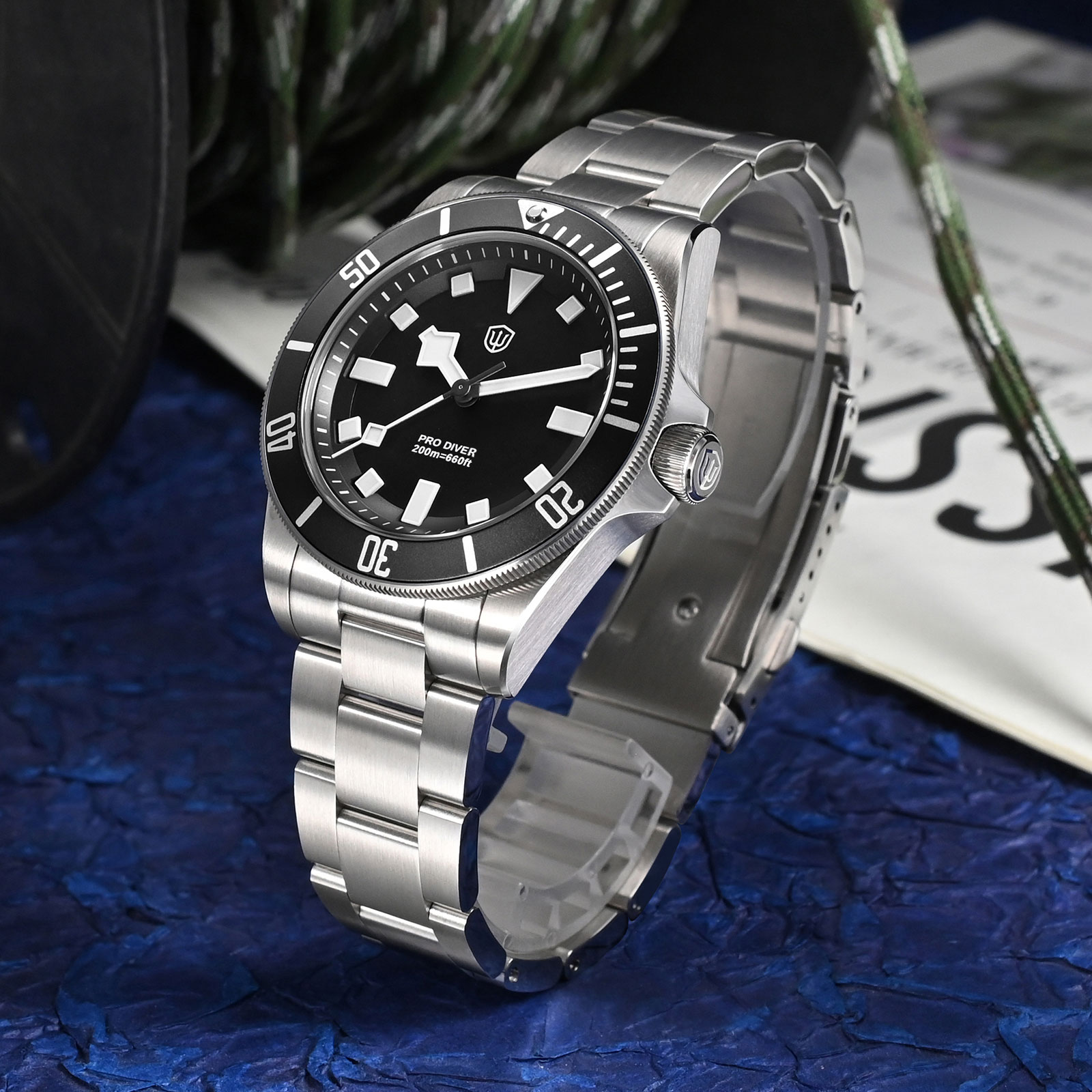Watchdives WD1969 Pro 38 мм Кв – обзор и цена Diver Watch 300M