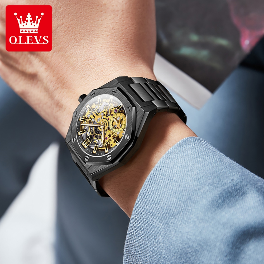 Часы OLEVS: Роскошные мужские  – обзор и цена Luxury Watch Hublot