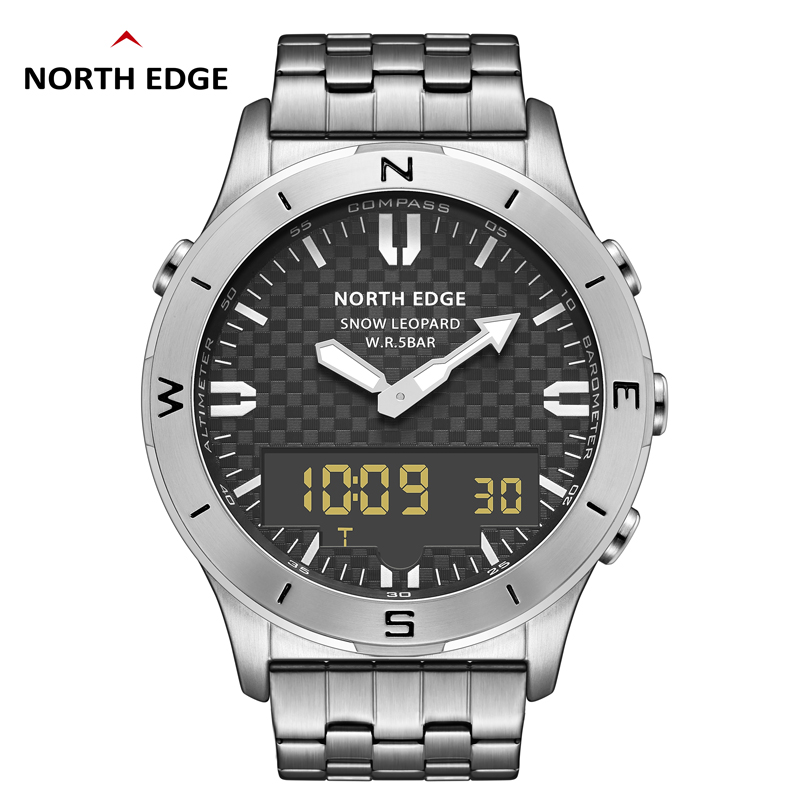 NORTH EDGE мужские спортивные  – обзор и цена Compass Watch Luxury